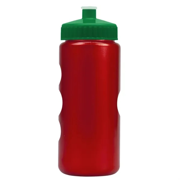 22 oz. Mini Peak Tritan™ Metalike Bottle with push pull lid.... from ASI 40480 Koozie Group