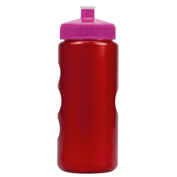 22 oz. Mini Peak Tritan™ Metalike Bottle with push pull lid.... from ASI 40480 Koozie Group