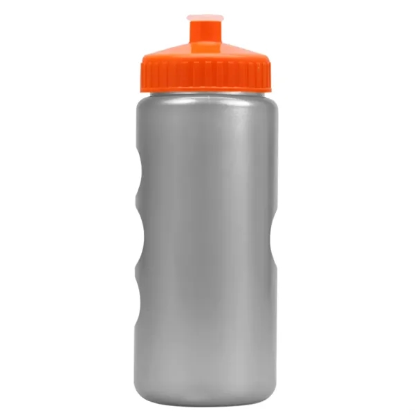 22 oz. Mini Peak Tritan™ Metalike Bottle with push pull lid.... from ASI 40480 Koozie Group