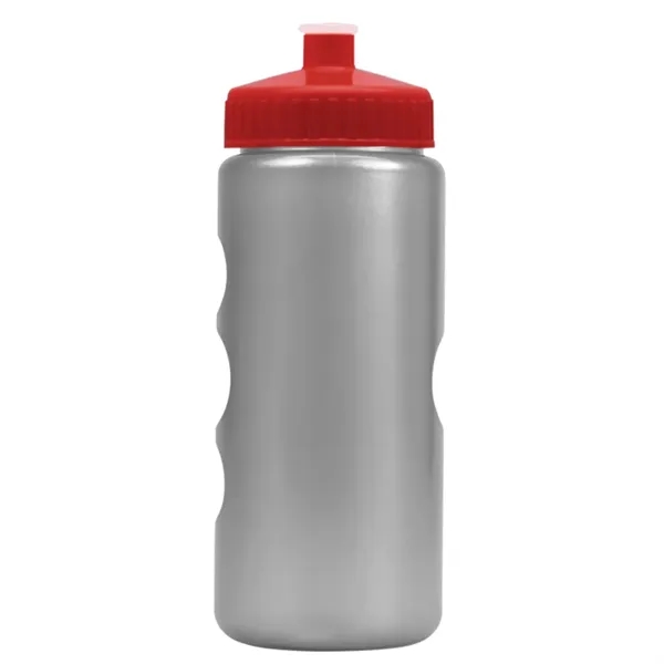 22 oz. Mini Peak Tritan™ Metalike Bottle with push pull lid.... from ASI 40480 Koozie Group