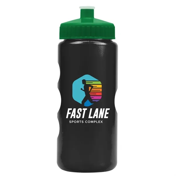 22 oz. Mini Peak Tritan™ Metalike Bottle with push pull lid.... from ASI 40480 Koozie Group