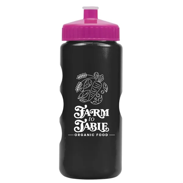 22 oz. Mini Peak Tritan™ Metalike Bottle with push pull lid.... from ASI 40480 Koozie Group