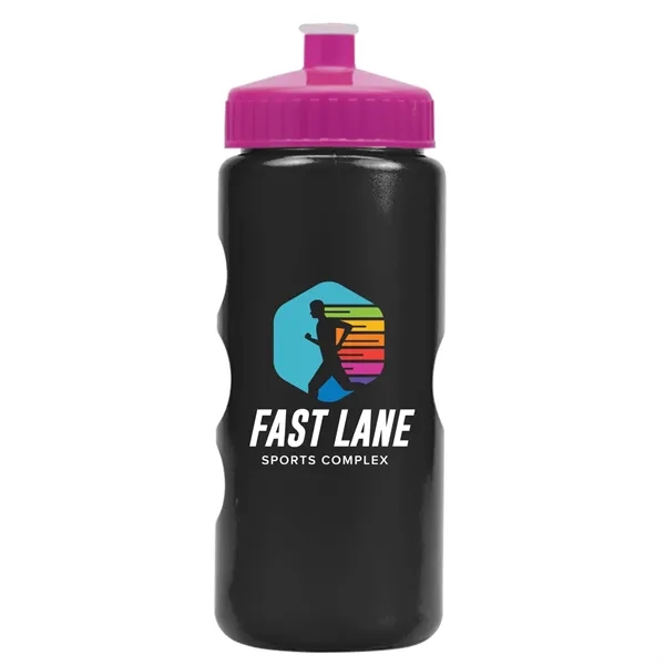 22 oz. Mini Peak Tritan™ Metalike Bottle with push pull lid.... from ASI 40480 Koozie Group