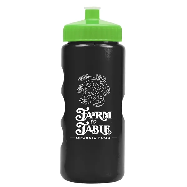 22 oz. Mini Peak Tritan™ Metalike Bottle with push pull lid.... from ASI 40480 Koozie Group