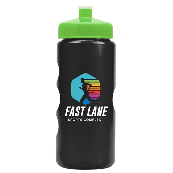 22 oz. Mini Peak Tritan™ Metalike Bottle with push pull lid.... from ASI 40480 Koozie Group