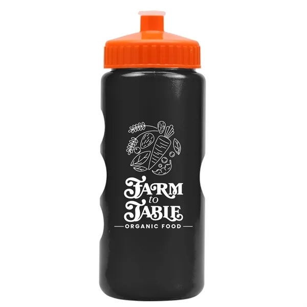 22 oz. Mini Peak Tritan™ Metalike Bottle with push pull lid.... from ASI 40480 Koozie Group