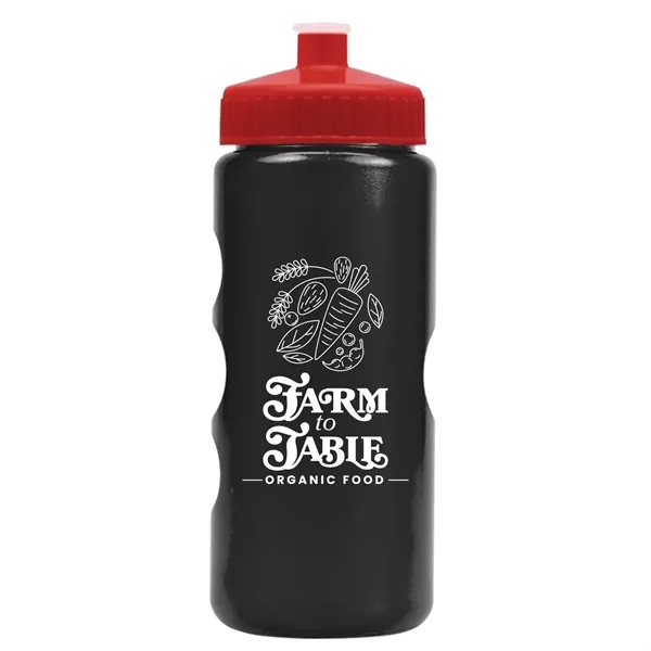 22 oz. Mini Peak Tritan™ Metalike Bottle with push pull lid.... from ASI 40480 Koozie Group