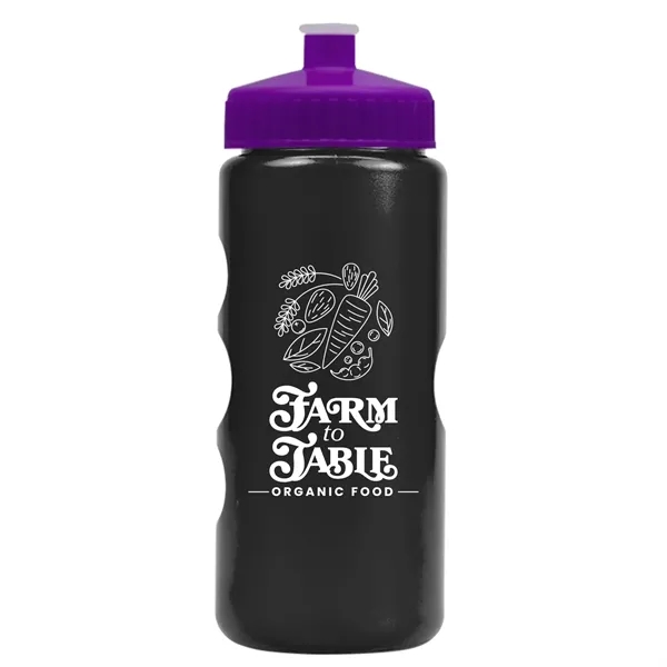 22 oz. Mini Peak Tritan™ Metalike Bottle with push pull lid.... from ASI 40480 Koozie Group