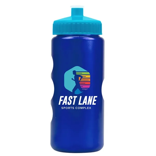 22 oz. Mini Peak Tritan™ Metalike Bottle with push pull lid.... from ASI 40480 Koozie Group