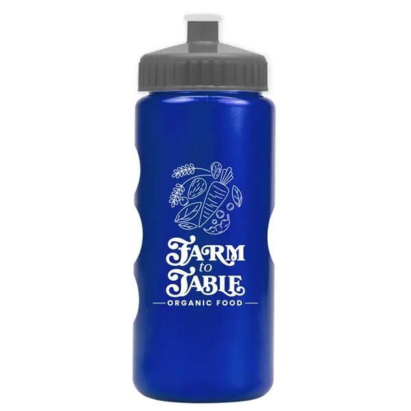 22 oz. Mini Peak Tritan™ Metalike Bottle with push pull lid.... from ASI 40480 Koozie Group