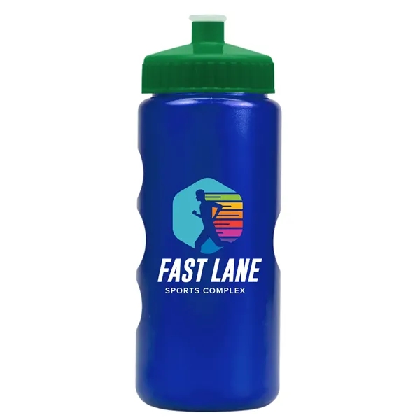 22 oz. Mini Peak Tritan™ Metalike Bottle with push pull lid.... from ASI 40480 Koozie Group