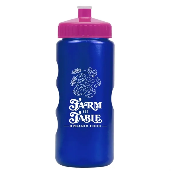22 oz. Mini Peak Tritan™ Metalike Bottle with push pull lid.... from ASI 40480 Koozie Group