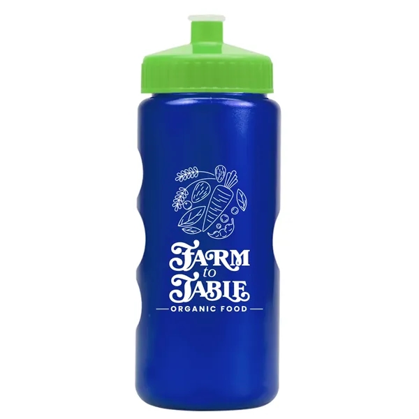 22 oz. Mini Peak Tritan™ Metalike Bottle with push pull lid.... from ASI 40480 Koozie Group