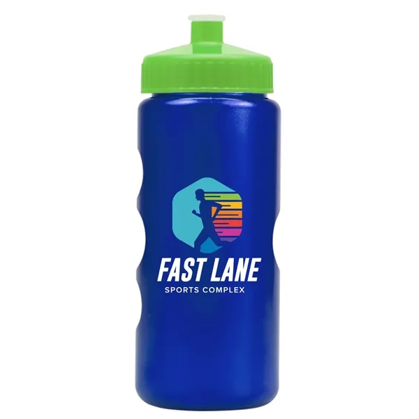 22 oz. Mini Peak Tritan™ Metalike Bottle with push pull lid.... from ASI 40480 Koozie Group
