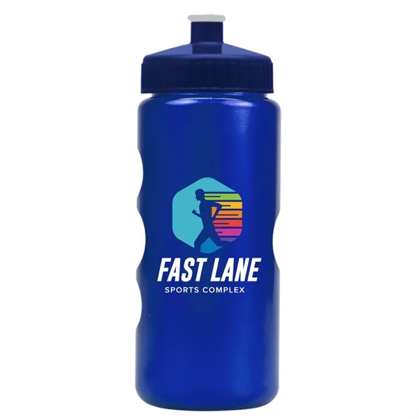 22 oz. Mini Peak Tritan™ Metalike Bottle with push pull lid.... from ASI 40480 Koozie Group