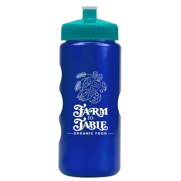22 oz. Mini Peak Tritan™ Metalike Bottle with push pull lid.... from ASI 40480 Koozie Group
