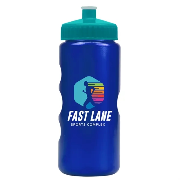 22 oz. Mini Peak Tritan™ Metalike Bottle with push pull lid.... from ASI 40480 Koozie Group