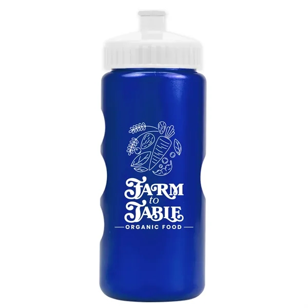 22 oz. Mini Peak Tritan™ Metalike Bottle with push pull lid.... from ASI 40480 Koozie Group