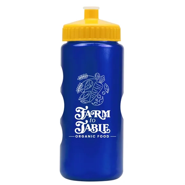 22 oz. Mini Peak Tritan™ Metalike Bottle with push pull lid.... from ASI 40480 Koozie Group
