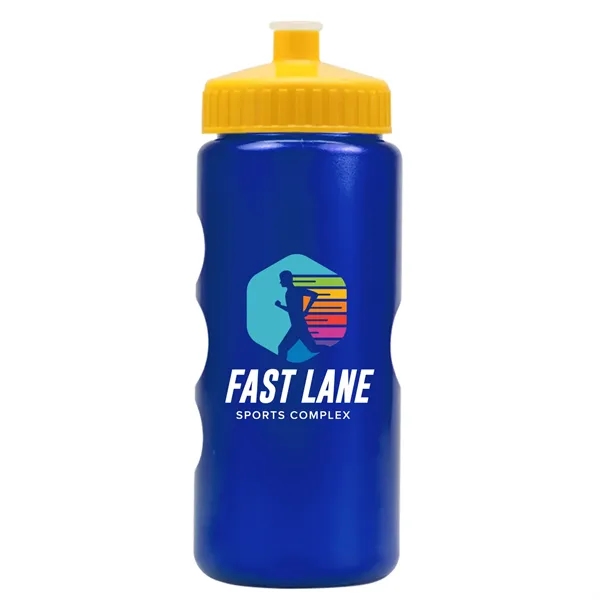 22 oz. Mini Peak Tritan™ Metalike Bottle with push pull lid.... from ASI 40480 Koozie Group