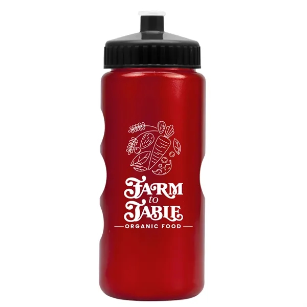 22 oz. Mini Peak Tritan™ Metalike Bottle with push pull lid.... from ASI 40480 Koozie Group