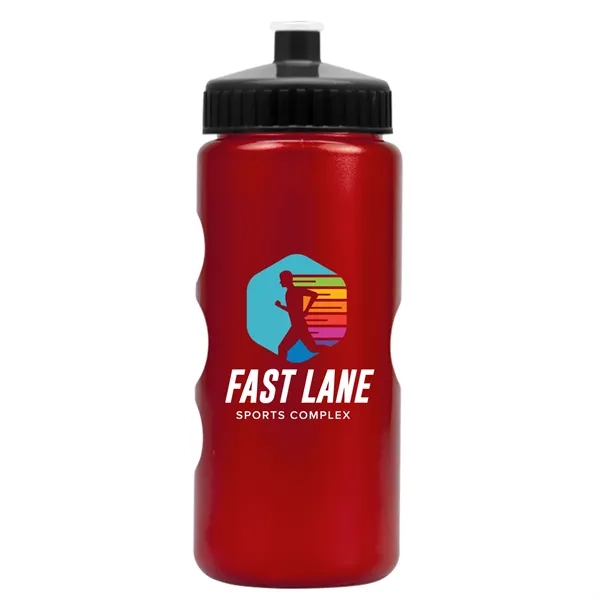 22 oz. Mini Peak Tritan™ Metalike Bottle with push pull lid.... from ASI 40480 Koozie Group