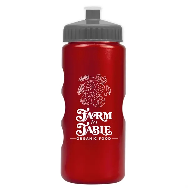 22 oz. Mini Peak Tritan™ Metalike Bottle with push pull lid.... from ASI 40480 Koozie Group
