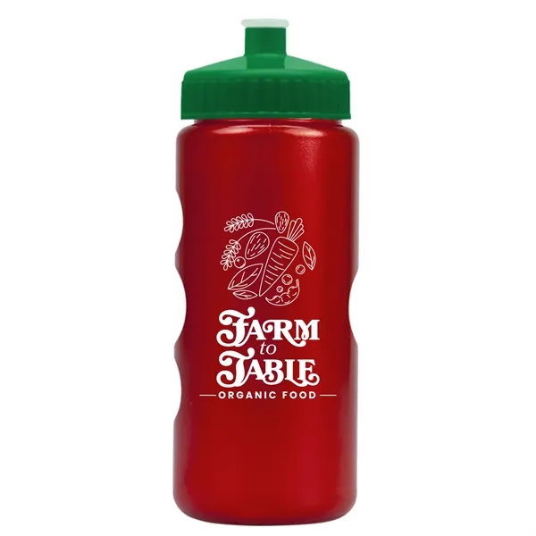 22 oz. Mini Peak Tritan™ Metalike Bottle with push pull lid.... from ASI 40480 Koozie Group