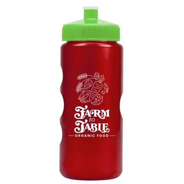 22 oz. Mini Peak Tritan™ Metalike Bottle with push pull lid.... from ASI 40480 Koozie Group