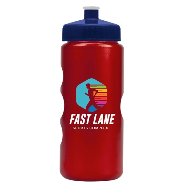 22 oz. Mini Peak Tritan™ Metalike Bottle with push pull lid.... from ASI 40480 Koozie Group