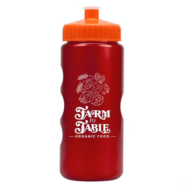 22 oz. Mini Peak Tritan™ Metalike Bottle with push pull lid.... from ASI 40480 Koozie Group