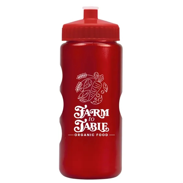 22 oz. Mini Peak Tritan™ Metalike Bottle with push pull lid.... from ASI 40480 Koozie Group
