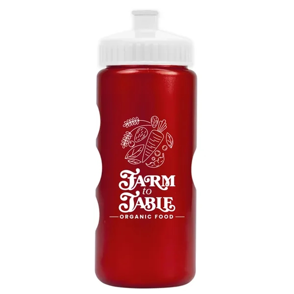 22 oz. Mini Peak Tritan™ Metalike Bottle with push pull lid.... from ASI 40480 Koozie Group