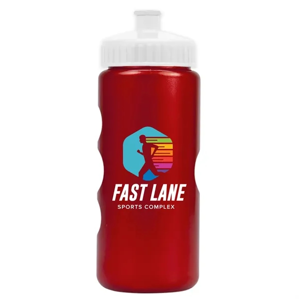 22 oz. Mini Peak Tritan™ Metalike Bottle with push pull lid.... from ASI 40480 Koozie Group