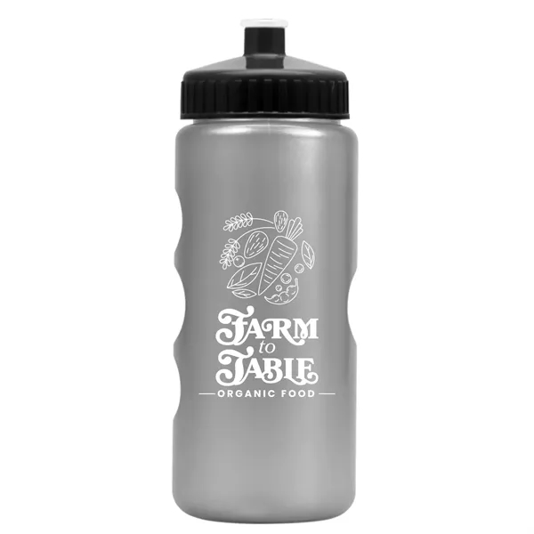 22 oz. Mini Peak Tritan™ Metalike Bottle with push pull lid.... from ASI 40480 Koozie Group