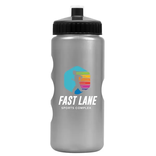 22 oz. Mini Peak Tritan™ Metalike Bottle with push pull lid.... from ASI 40480 Koozie Group