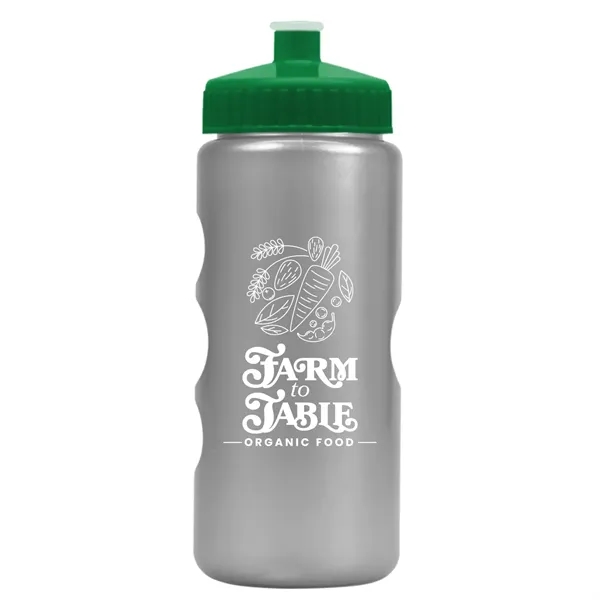 22 oz. Mini Peak Tritan™ Metalike Bottle with push pull lid.... from ASI 40480 Koozie Group
