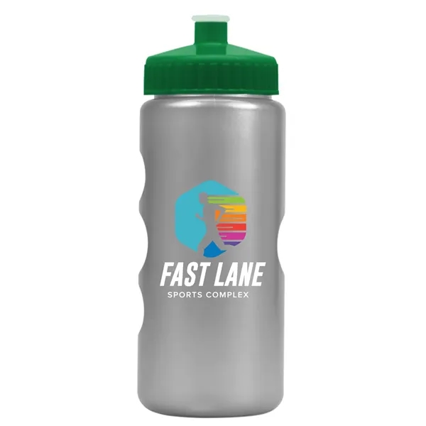 22 oz. Mini Peak Tritan™ Metalike Bottle with push pull lid.... from ASI 40480 Koozie Group