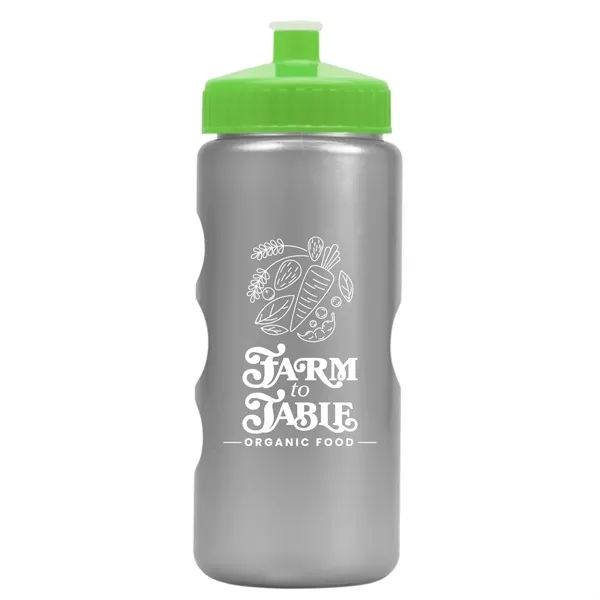 22 oz. Mini Peak Tritan™ Metalike Bottle with push pull lid.... from ASI 40480 Koozie Group