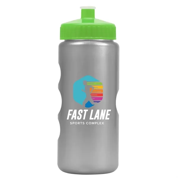 22 oz. Mini Peak Tritan™ Metalike Bottle with push pull lid.... from ASI 40480 Koozie Group