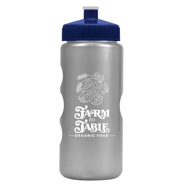 22 oz. Mini Peak Tritan™ Metalike Bottle with push pull lid.... from ASI 40480 Koozie Group