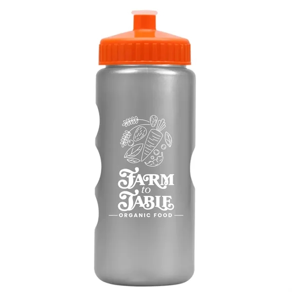 22 oz. Mini Peak Tritan™ Metalike Bottle with push pull lid.... from ASI 40480 Koozie Group