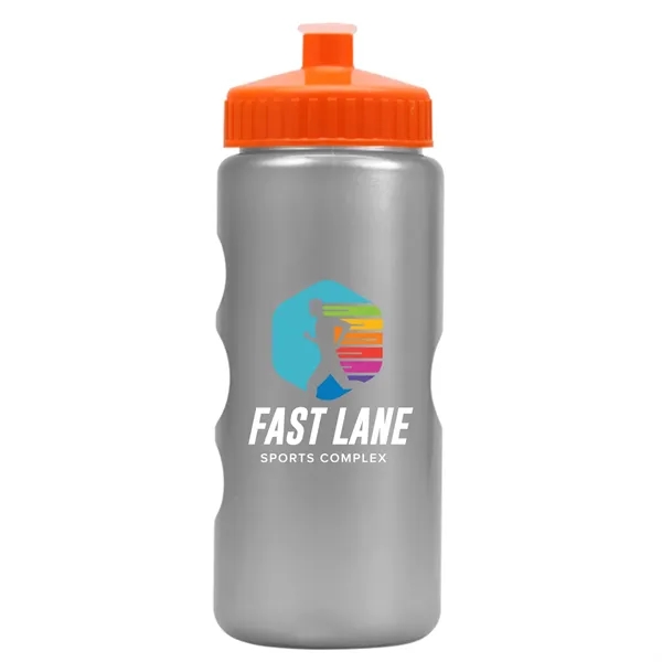 22 oz. Mini Peak Tritan™ Metalike Bottle with push pull lid.... from ASI 40480 Koozie Group