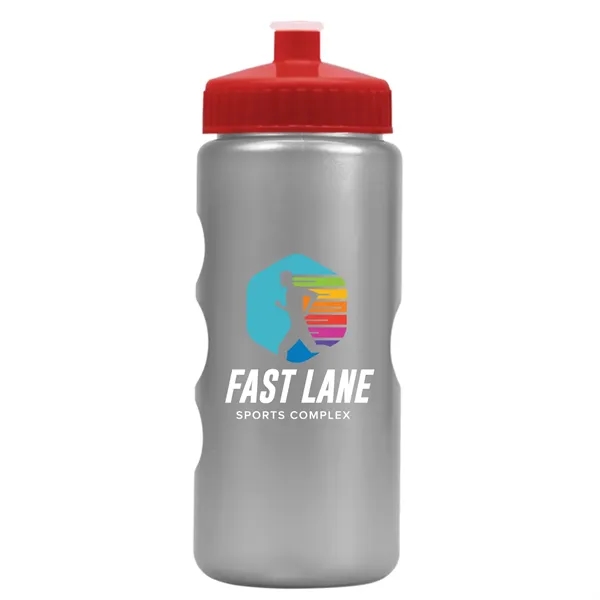 22 oz. Mini Peak Tritan™ Metalike Bottle with push pull lid.... from ASI 40480 Koozie Group