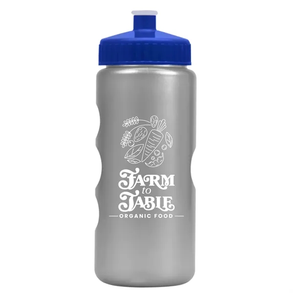 22 oz. Mini Peak Tritan™ Metalike Bottle with push pull lid.... from ASI 40480 Koozie Group