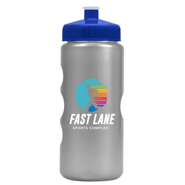 22 oz. Mini Peak Tritan™ Metalike Bottle with push pull lid.... from ASI 40480 Koozie Group