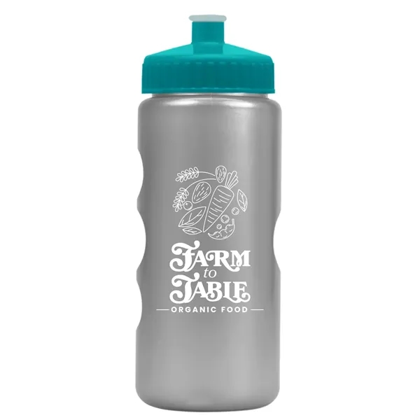 22 oz. Mini Peak Tritan™ Metalike Bottle with push pull lid.... from ASI 40480 Koozie Group