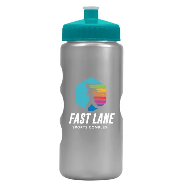 22 oz. Mini Peak Tritan™ Metalike Bottle with push pull lid.... from ASI 40480 Koozie Group