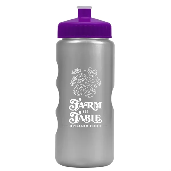 22 oz. Mini Peak Tritan™ Metalike Bottle with push pull lid.... from ASI 40480 Koozie Group