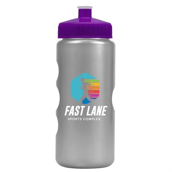 22 oz. Mini Peak Tritan™ Metalike Bottle with push pull lid.... from ASI 40480 Koozie Group